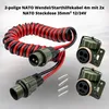 2pólový kabel NATO pro startování s navíjecím mechanismem, Náhled obrázku produktu 1