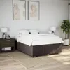 vidaXL Bettgestell ohne Matratze Dunkelbraun 140x190 cm Produktbild-Vorschau 2