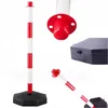 Palo di delimitazione rosso e bianco per parcheggi, 85 cm Anteprima dell’immagine prodotto 8
