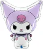 1 fóliový balónik, vhodný na hélium Kuromi lila 61 cm / 24 Náhľad obrázku produktu 1
