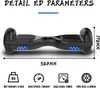 Hoverboard 6.5" Self Balance Scooter Elektro Skateboard mit Produktbild-Vorschau 2