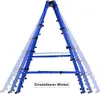 COSTWAY Rebounder, skládací odrazová síť 100x100 cm s úhly, Náhled obrázku produktu 5