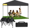 UISEBRT Anthrazit 3x3 m Pop-Up Pavillon, Faltpavillon Produktbild-Vorschau 1