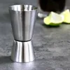 com-four® 2x Messbecher aus Stahl - Barmaß für Spirituosen Produktbild-Vorschau 3
