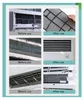 A collage of images showing the before and after of cleaning an air conditioner unit and its filter. Náhled obrázku produktu