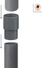 INEFA Fallrohr Verbinder, PVC DN50 / 50mm Anthrazit Produktbild-Vorschau 3