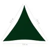 vidaXL Sonnensegel Oxford-Gewebe Dreieckig 3,6x3,6x3,6 m Produktbild-Vorschau 12