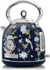 A close-up, studio shot of a decorative electric kettle. Produktbild-Vorschau