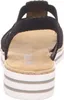Rieker Keilsandaletten Damen 31373730393531 Schwarz 40 EU Produktbild-Vorschau 80