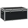 vidaXL Valises de rangement 3 pcs. noir aluminium Voir les images du produit 3