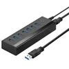 Adaptateur 7W1 Ugreen Us219 Hub Usb Do 7X Usb 3.0 (Czarny) Voir les images du produit 5