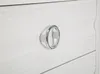 Komoda Shine 81 x 84 x 40 cm Metal Jodła MDF Biały Podgląd zdjęcia produktu 5