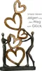 Gilde Skulptur, "Herz auf Herz", Herzmotiv, Paarmotiv, Podgląd zdjęcia produktu 2