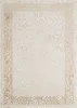 A rug with a classic beige design and gold border. Produktbild-Vorschau