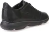 A black Geox Nebula B men's sneaker shown from the side. Produktbild-Vorschau