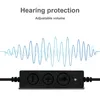 Cadorabo Cuffie USB in nero per computer portatile PC con Anteprima dell’immagine prodotto 4