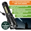 KRUMAD LED baterka Nabíjateľná - výkonná ručná lampa s Náhľad obrázku produktu 4