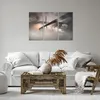 Bild auf Leinwand - Leinwandbild - Brücke Nebel Wasser - Produktbild-Vorschau 6