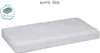 A white mattress for a crib or bassinet is shown on a white background. Produktbild-Vorschau