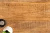 Solidny stolik kawowy IRON CRAFT 60cm drewno mango Podgląd zdjęcia produktu 5