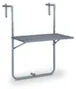 Table suspendue pliable pour balcon Relaxdays, L x P : 59,5 Voir les images du produit 10