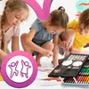 145-teiliges Malkoffer Malset für Kinder und Erwachsene Produktbild-Vorschau 10