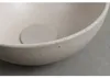 Lavabo MINOR in cemento da appoggio, diametro 26 cm, sabbia Anteprima dell’immagine prodotto 2