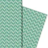 Vintage Wellen Geschenkpapier mit leichten Retro Linien, Produktbild-Vorschau 2