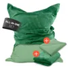 Lumaland Sitzsack 380l pastellgrün + Cordhülle Produktbild-Vorschau 1