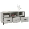 vidaXL mobile TV grigio cemento 102x35x50 cm materiale a Anteprima dell’immagine prodotto 3