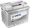 A VARTA Silver Dynamic D21 autobatterie is shown against a white background. Produktbild-Vorschau