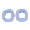 Two blue ear pads for headphones are shown against a white background. Náhled obrázku produktu