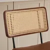 Barhocker 2er Set im modernen Vintage-Stil mit Rattanlehne, Produktbild-Vorschau 2
