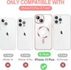 Magnetische Klar Hülle für iPhone 15 Plus, Kompatibel mit Produktbild-Vorschau 7