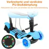 5-in-1 Kinder Roller Scooter mit Abnehmbarer Sitz Produktbild-Vorschau 7