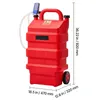 SucceBuy 60L Kraftstofftrolley mit Pumpe für Benzin und Produktbild-Vorschau 7