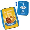 Bin nur kurz beim Bäcker Parkscheibe mit zwei Produktbild-Vorschau 2