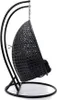 HOME DELUXE - Hängesessel TWIN - Schwarz, Höhe 195 cm - Produktbild-Vorschau 4