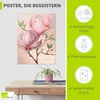 ARTland Poster Magnolienblüten Größe: 60x80 cm Produktbild-Vorschau 2