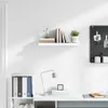 vidaXL Étagère suspendue blanc brillant 60x23,5x3,8 cm MDF Voir les images du produit 3