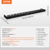 VEVOR 88-Tasten-Klappklavier, Bluetooth und MIDI, tragbar, Produktbild-Vorschau 7