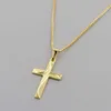 trendor 51943 Kreuz-Anhänger Gold 585 (14Kt) mit Vergoldeter Silberkette 3 Produktbild-Vorschau