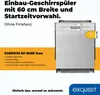 Exquisit Geschirrspüler EGSP6112-EF-030E inox | Produktbild-Vorschau 2
