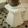 Hocker für Wohnzimmer, Schminkhocker, Einzelstuhl, Produktbild-Vorschau 2