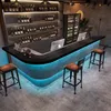 Bancone bar ad angolo Bancone pub Bancone reception Bancone Anteprima dell’immagine prodotto 1