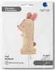 Vormballon "Puppyloons" #1, konijn | 97 cm Productafbeelding-voorbeeld 2