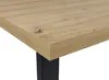 ARTISAN stół rozkładany dąb czarny 80x120/160 Podgląd zdjęcia produktu 2