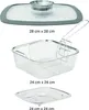 STONELINE® Multifunktions Bräter Eckig 28 cm | mit Deckel Produktbild-Vorschau 5