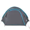 vidaXL Tente de camping dôme 4 personnes bleue étanche à Voir les images du produit 6
