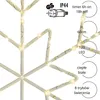 Hängende LED-Schneeflocke, 120 Micro-LEDs, warmweiß, 8 Produktbild-Vorschau 4